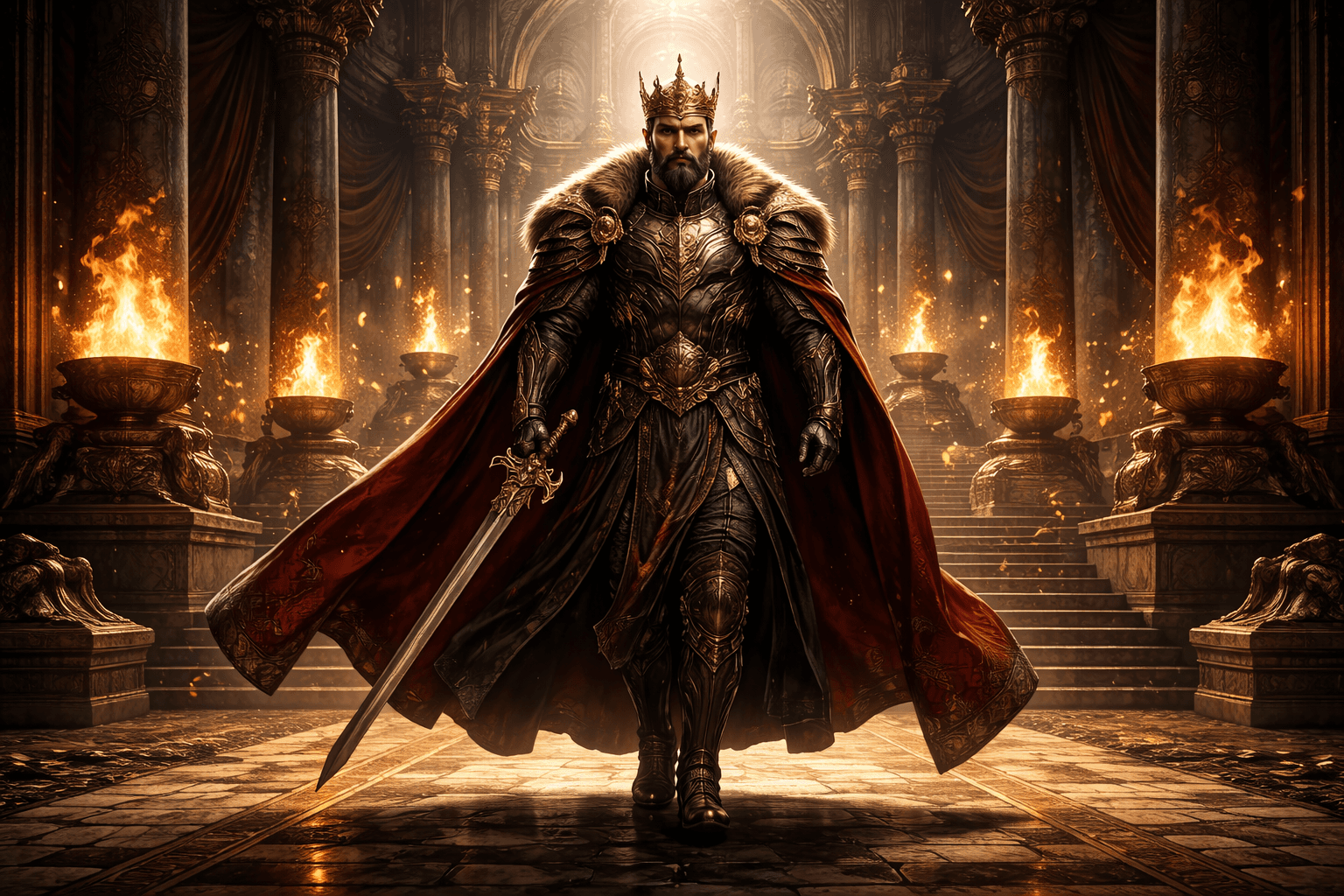 紫微斗數|紫微星獨坐午宮:武皇帝命格解析,霸氣入廟的進取帝王