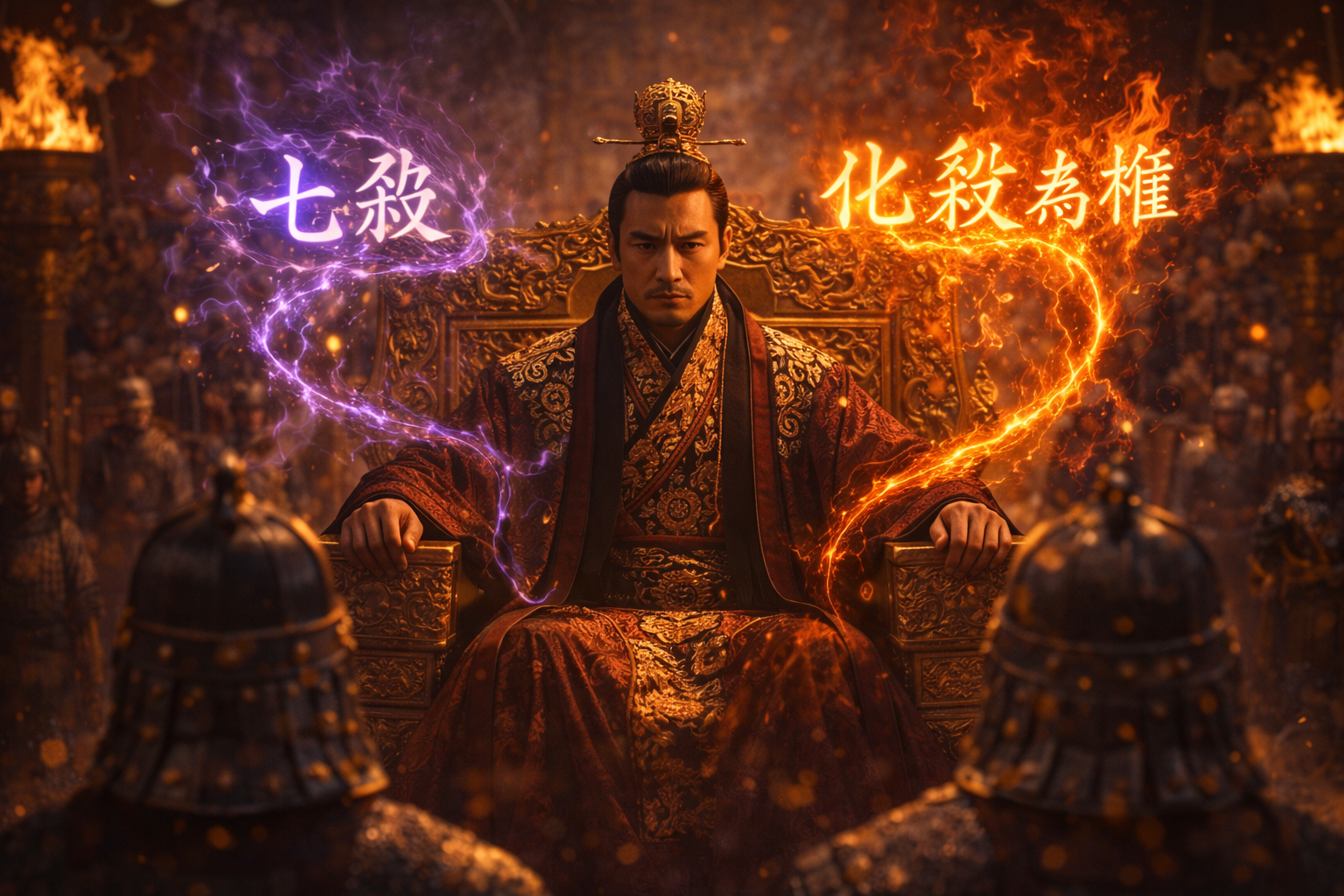 天生沒有退路的掌權者?破解「紫微七殺」,把極限危機轉化為「化殺為權」的帝王劇本