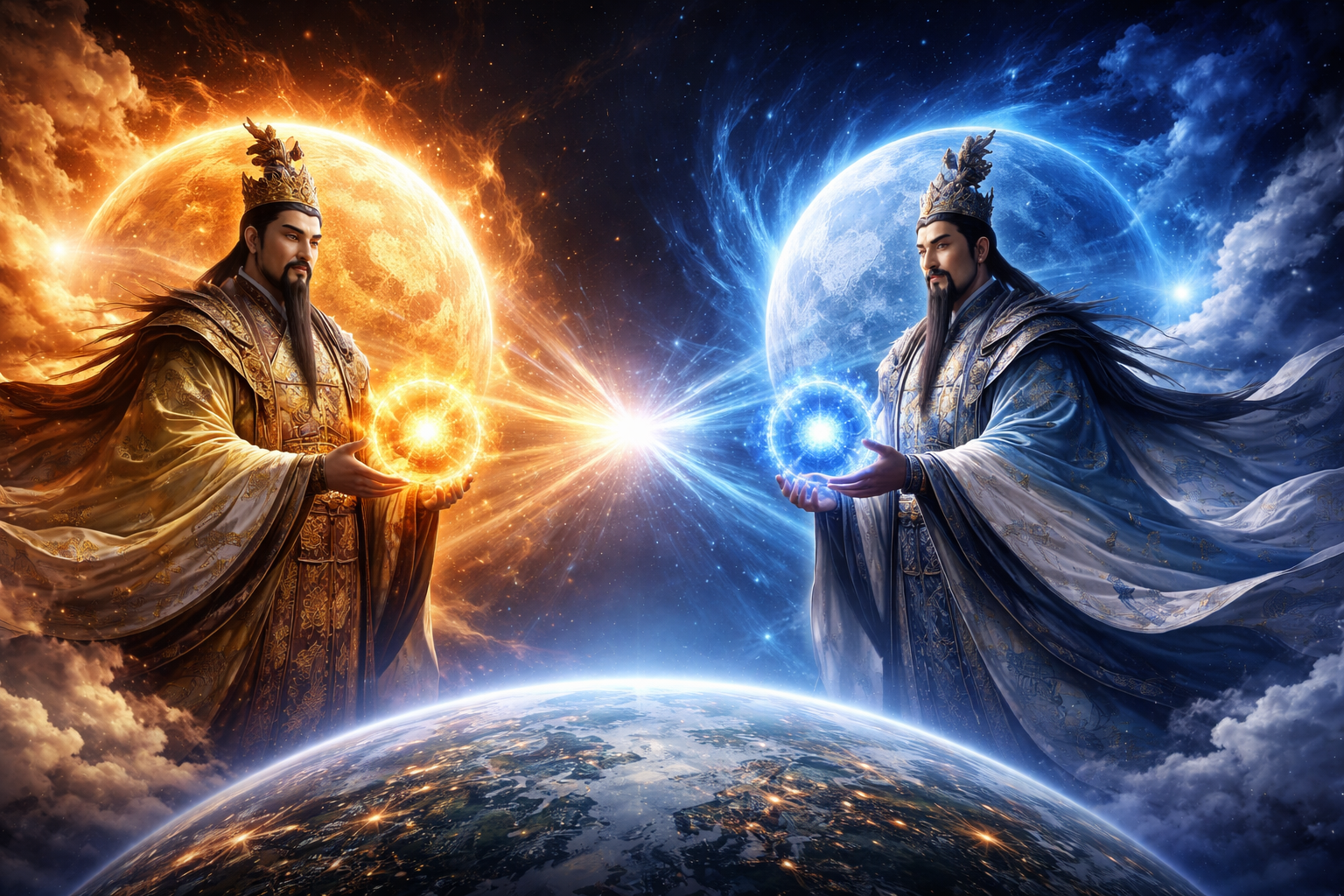 자미두수 성요 구조 해설: 자미·천부의 ‘남북 주성 교회(交會)’