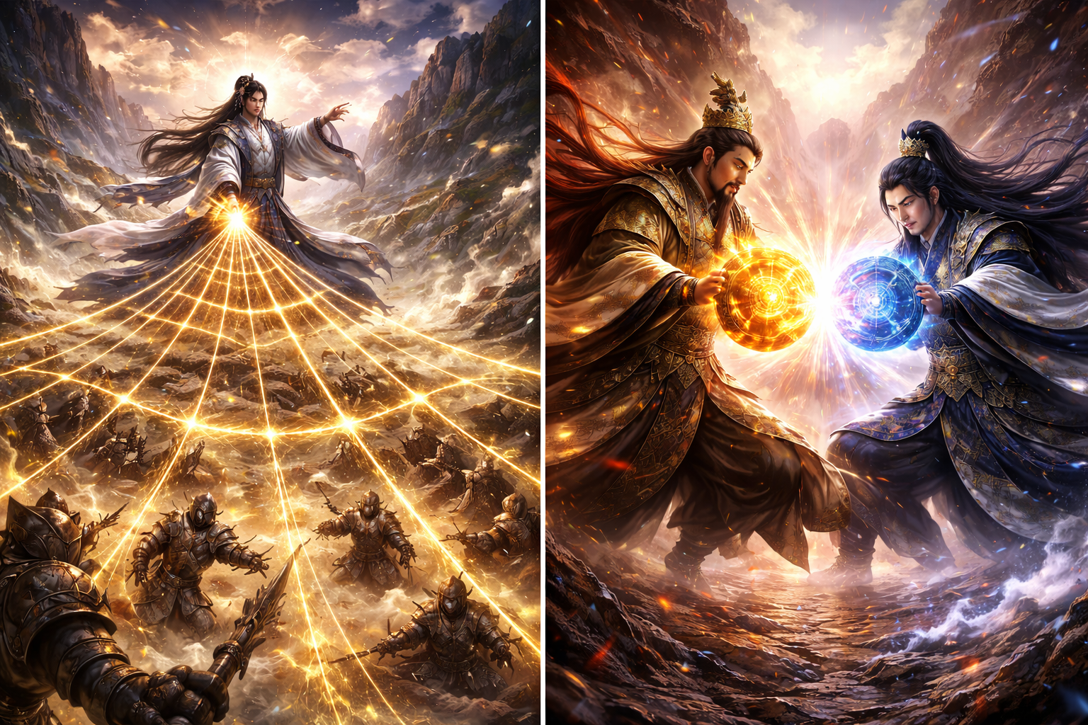 자미두수 성요 구조 해설: 자미·천상의 ‘천라지망’과 ‘권인 교봉’ 격국