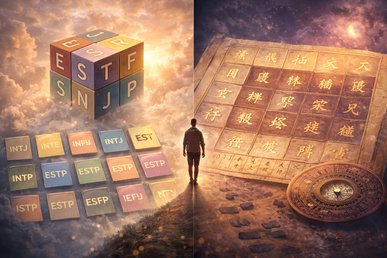 MBTI 會變，但紫微命盤跟你一輩子？14 主星 × 十六型人格深度對照